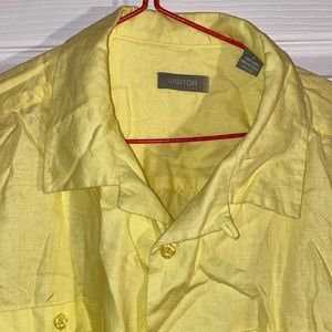 VISITOR MEM’S SHIRT SHORT SLEEVES SIZE XL